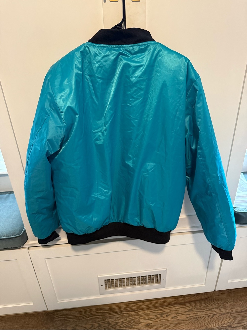 Original Deluxe - Teal Bomber Jacket - Medium - Picture 2 of 3